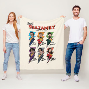 SHAZAM! Furie van de Goden SLANZAMEolienbouten Fleece Deken