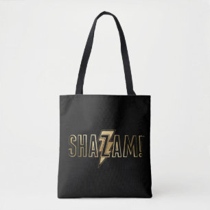 SHAZAM! Goud Logo Draagtas