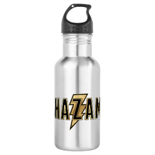 SHAZAM! Goud Logo Waterfles