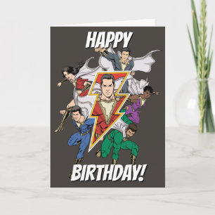 SHAZAM!   Grafische weergave van de Shazam-familie Kaart