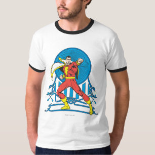 SHAZAM in gevechtsstaat T-shirt