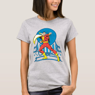 SHAZAM in gevechtsstaat T-shirt