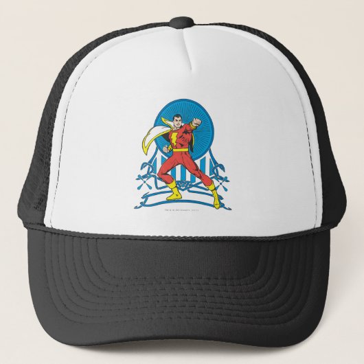 SHAZAM in gevechtsstaat Trucker Pet (Voorkant)