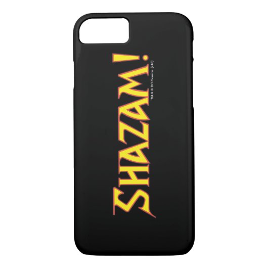 Shazam Logo Geel/Rood Case-Mate iPhone Case (Achterkant)