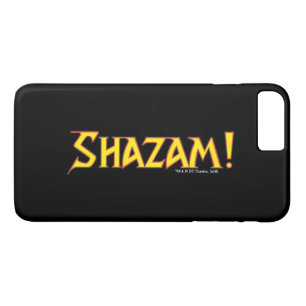 Shazam Logo Geel/Rood iPhone 8 Plus / 7 Plus Hoesje