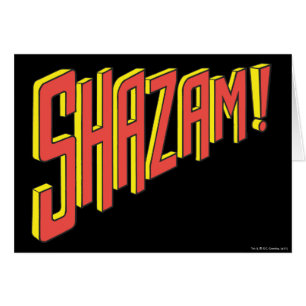 Shazam Logo Rood/Geel