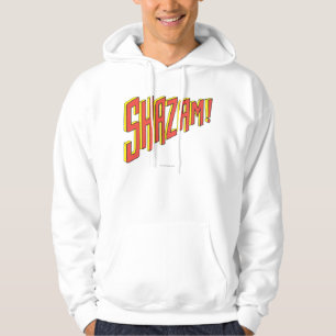Shazam Logo Rood/Geel Hoodie