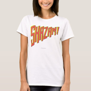 Shazam Logo Rood/Geel T-shirt