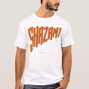 Shazam Logo Rood/Geel T-shirt