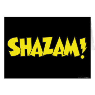 Shazam Logo Yellow