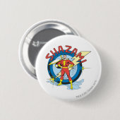 Shazam Ronde Button 5,7 Cm (Voorkant /achterkant)