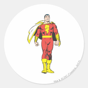 SHAZAM RONDE STICKER