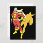 SHAZAM Shadow Briefkaart (Voorkant / Achterkant)