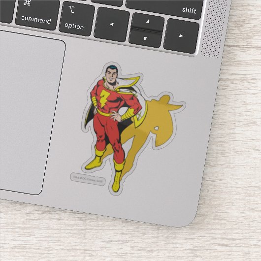 SHAZAM Shadow Sticker (Detail)