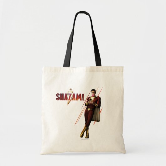 SHAZAM! | Shazam Bgloebbel Tote Bag (Voorkant)