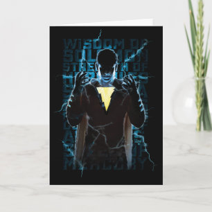 SHAZAM!   Shazam & de Typografie van de Bliksem Kaart