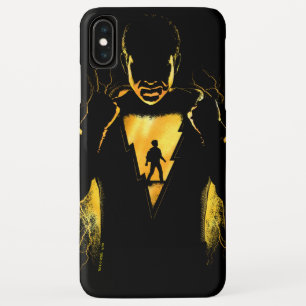 SHAZAM!   Shazam en Billy Lightning Silhouette iPhone XS Max Hoesje