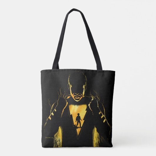 SHAZAM! | Shazam en Billy Lightning Silhouette Draagtas (Achterkant)