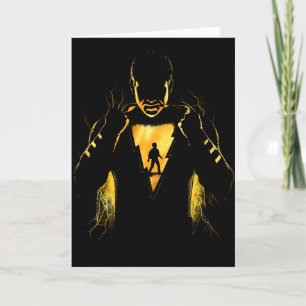 SHAZAM! Shazam en Billy Lightning Silhouette Kaart