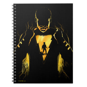 SHAZAM! Shazam en Billy Lightning Silhouette Notitieboek