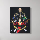 SHAZAM! | Shazam Family Vs. Dr. Sivana Canvas Afdruk (Voorkant)