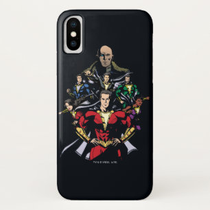 SHAZAM! Shazam Family Vs. Dr. Sivana iPhone X Hoesje