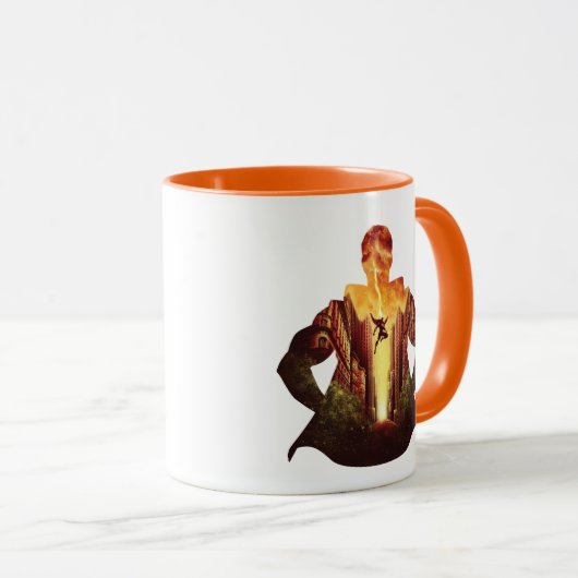 SHAZAM! | Shazam Sunset Silhouette Mok (Voorkant rechts)