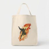 SHAZAM! | Shazam Tiger & Lightning Graphic Tote Bag (Voorkant)