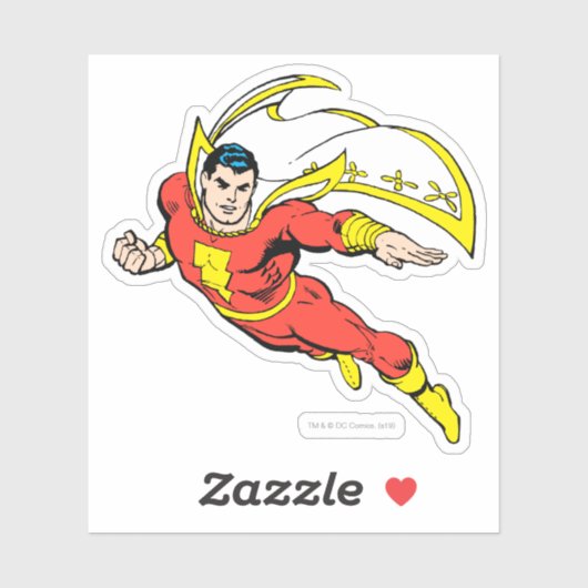 Shazam Soaring Sticker (Vel)