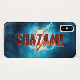 SHAZAM!   Theatrisch Logo iPhone X Hoesje