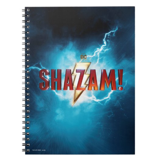 SHAZAM! | Theatrisch Logo Notitieboek (Voorkant)
