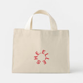 SHE BAG MINI TOTE BAG (Achterkant)