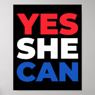 She Can Harris 2024 Wheimer 2024 Stem Harris Waltz Poster