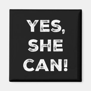She Can Kamala Harris DNC Slogan President 2024 Magneet