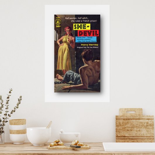 She-Devil by Harry Hervey Poster (Cuisine)