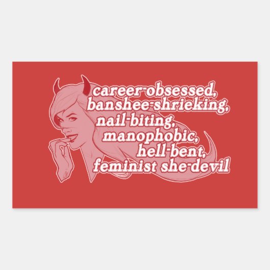 She-Devil sticker (Voorkant)
