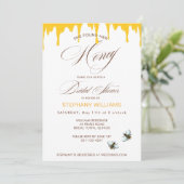 She Found her Honey Bridal Shower Invitation (Debout devant)