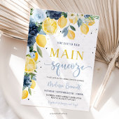 She Found Her Main Squeeze Lemon Bridal Shower  Kaart