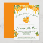 She Found Her Main Squeeze Orange Bridal Shower Kaart (Voorkant / Achterkant)