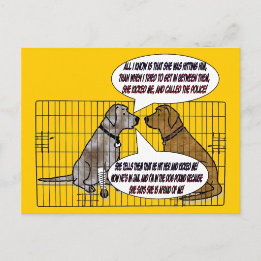 She Kicked Briefkaart (Voorkant)