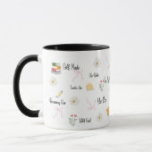 She Rises On My Own Quote Mug,Soft Feminine Mug (Gauche)