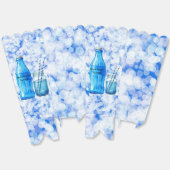 She’s Ready To Pop Blue Boy Baby Shower Bedankdoosjes (Ongevouwen)