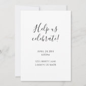 She Said Yes Engagement Party Invitation (Dos)