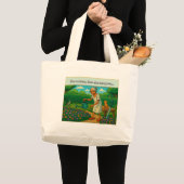 She waters, then conquers Tote Bag (Devant (produit))