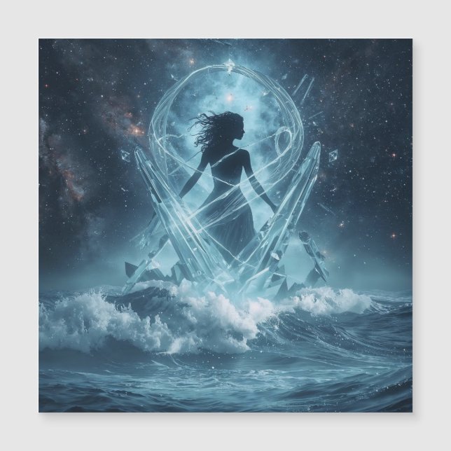 She Who Rises from the Crystal Sea (Voorkant)