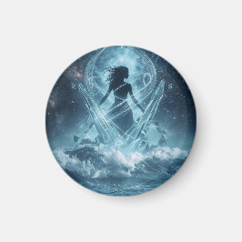 She Who Rises from the Crystal Sea Magneet