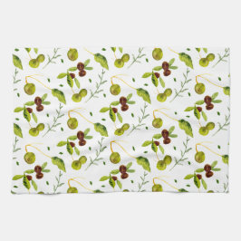 Shea/Coffee Bean Patterned Tea Towel Theedoek
