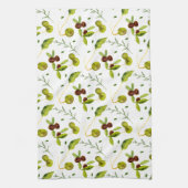 Shea/Coffee Bean Patterned Tea Towel Theedoek (Verticaal)