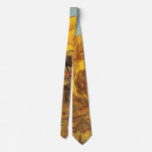 Sheaf Binder (after Millet) by Vincent van Gogh Stropdas (Achterkant)