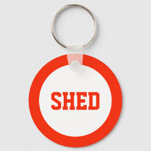 Shed Sleutelhanger